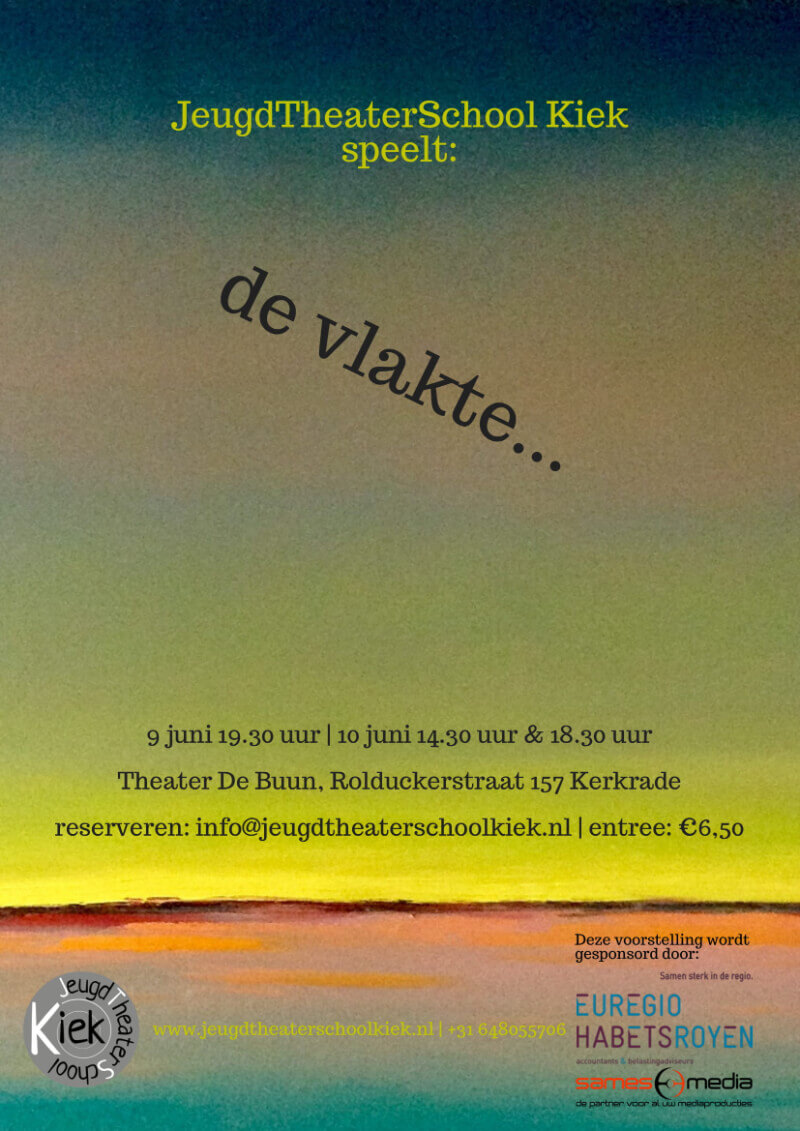 JeugdTheaterSchool KIEK - De Vlakte